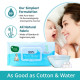 Mother Sparsh 99% Pure Water Baby Wipes - Natural Plant-Made Fabric