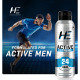 HE Active Extreme Perfumed Body Spray 150ml - 24 Hour Odor Protection