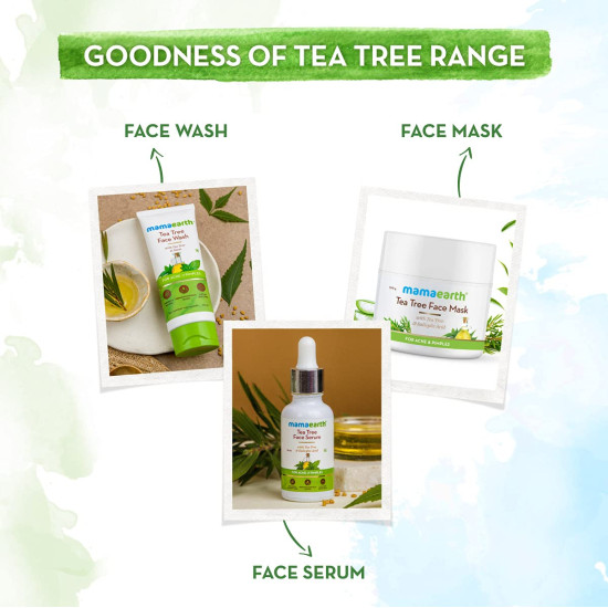 Mamaearth Tea Tree Oil-Free Moisturizer - For Oily Skin & Acne Mamaearth Tea Tree Oil-Free Moisturizer - For Oily Skin & Acne