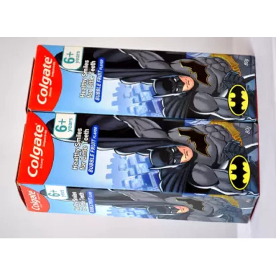 Colgate Kid 6+ Years Batman Toothpaste - Fresh Minty Fruit Flavor Colgate Kid 6+ Years Batman Toothpaste - Fresh Minty Fruit Flavor