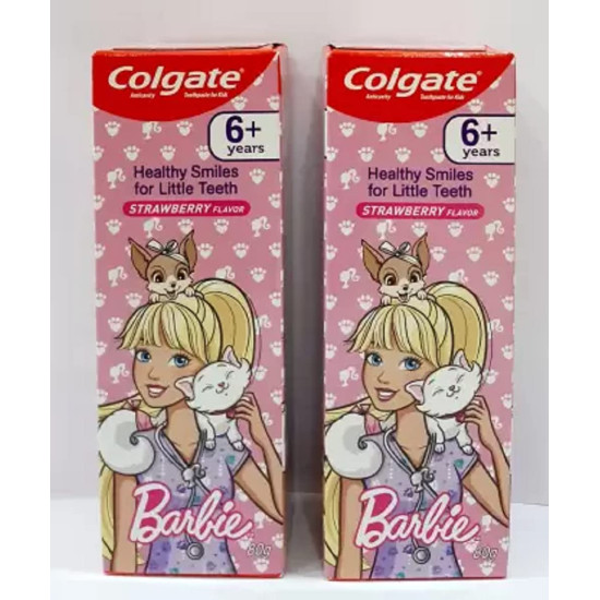 Colgate Kid 6+ Years Toothpaste - Barbie Design, Pack of 2