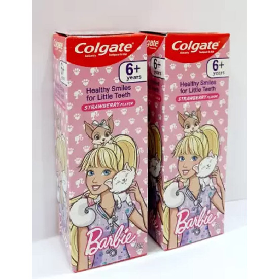 Colgate Kid 6+ Years Toothpaste - Barbie Design, Pack of 2