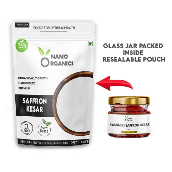 Namo Organics Saffron - Pure Kashmiri Kesar for Pregnant Women