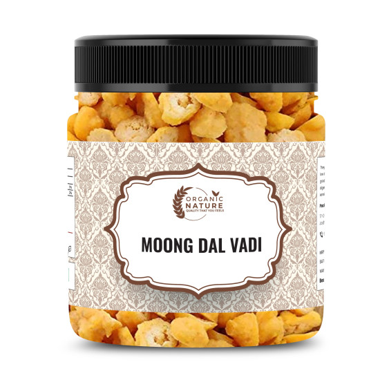 Organic Nature Homemade Moong Dal Wadi - Authentic Indian Snack