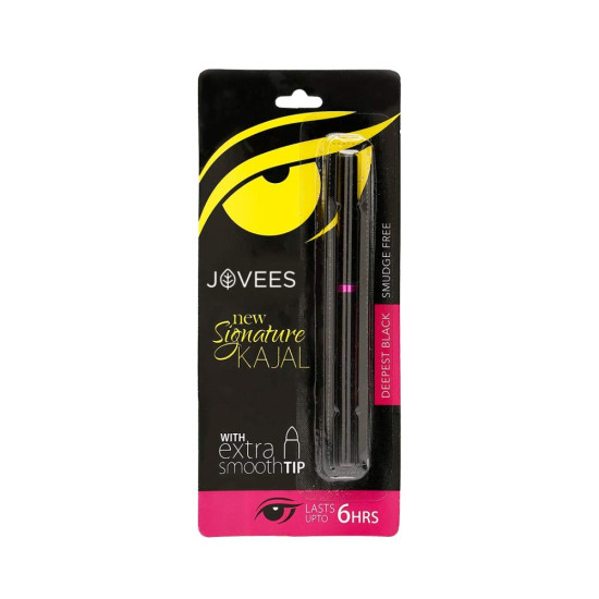 Jovees Herbal New Signature Kajal - Smudge Free & Lasts Upto 6 Hours