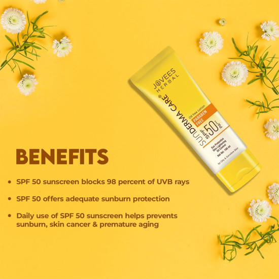 Jovees Herbal Sun Derma Care Lotion SPF 50 PA+++ - Broad Spectrum Protection
