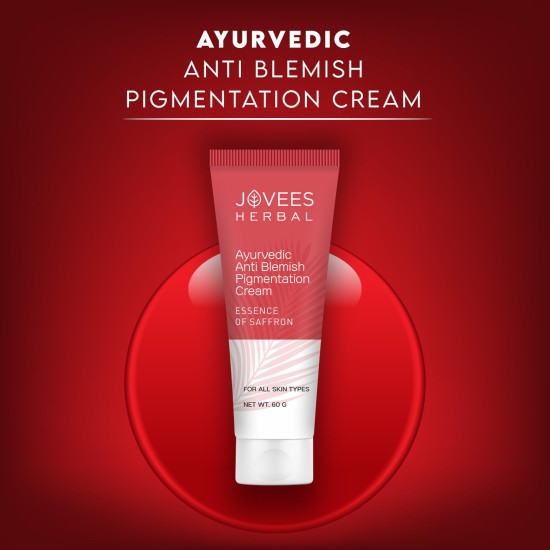 Jovees Herbal Anti Blemish Pigmentation Cream - 100% Natural & Paraben Free
