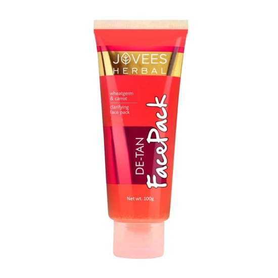 Jovees Herbal De-Tan Face Pack - Bright and Glowing Skin
