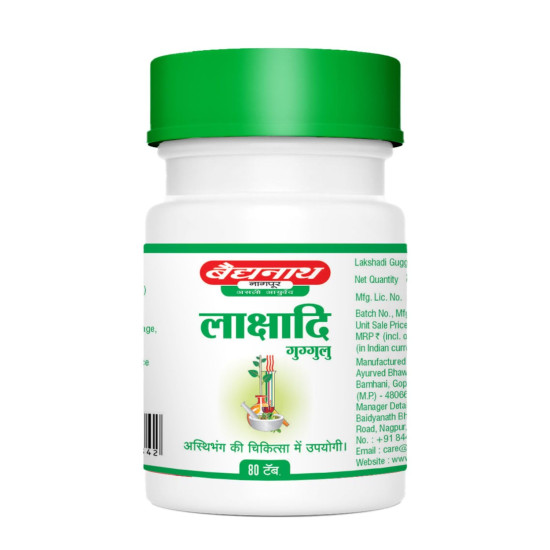 Baidyanath Asli Ayurved Lakshadi Guggulu - 80 Tablets