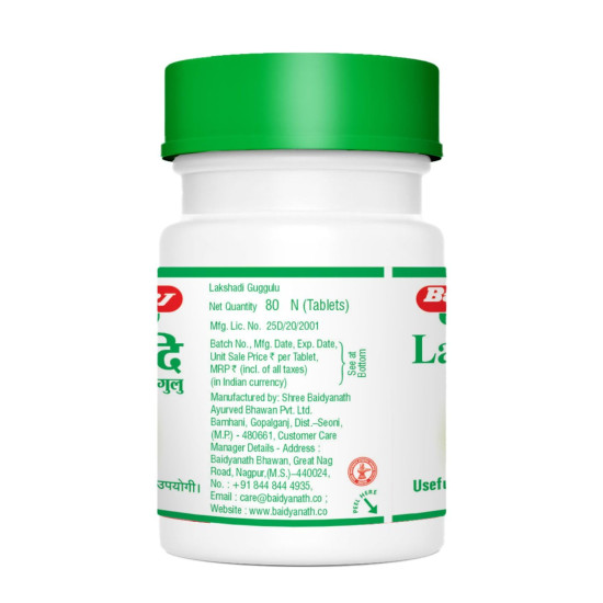 Baidyanath Asli Ayurved Lakshadi Guggulu - 80 Tablets