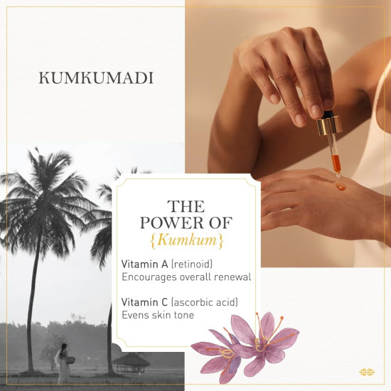Kama Ayurveda Kumkumadi Thailam Night Serum - Miraculous Beauty Fluid