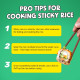 MasterChow Organic Sticky Rice (300g) - Traditionally Local Farm Grown