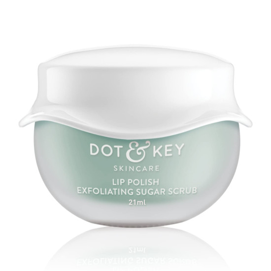Dot & Key LIP POLISH Choco Mint Exfoliating Sugar Scrub - Smooth & Nourish