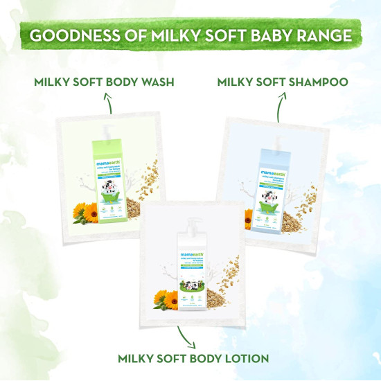 Mamaearth Milky Soft Diaper Rash Cream for Babies - Gentle Care for Sensitive Skin