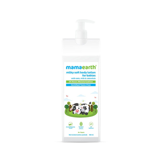 Mamaearth Milky Soft Body Lotion - Nourishing Care for Soft Skin