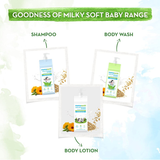 Mamaearth Milky Soft Body Lotion - Nourishing Care for Soft Skin