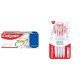 Colgate Total Whole Mouth Health Toothpaste & Gentle Sensitive Toothbrush - Advanced Health Saver Pack