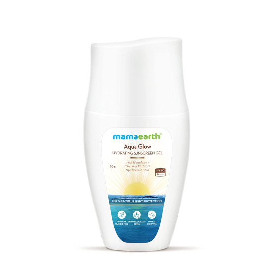 Mamaearth Aqua Glow Hydrating Sunscreen Gel - Ultimate Hydration & Protection