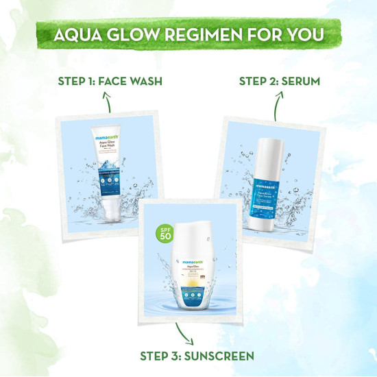 Mamaearth Aqua Glow Hydrating Sunscreen Gel - Ultimate Hydration & Protection