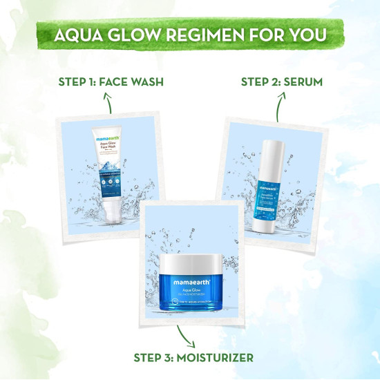 Mamaearth Aqua Glow Gel Face Moisturizer - 72 Hours Hydration