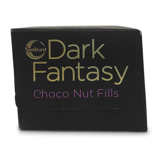 Sunfeast Dark Fantasy Choco Nut Fills Cookies - Rich Chocolate & Nut Delight