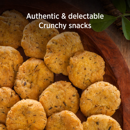 Chaayos Methi Mathri - Authentic Indian Chai-Time Snack