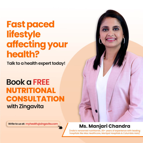Zingavita Vitamin C 1000mg + Zinc Effervescent Tablets - Natural Amla Extract