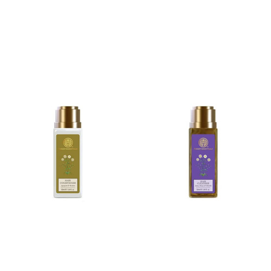Forest Essentials Hair Conditioner & Cleanser Set - Natural Hair Care
