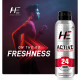 He Active Endurance Perfumed Body Spray - 24 Hour Odor Protection