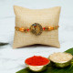 eCraftIndia Designer Peacock Rakhi Gift Hamper - Celebrate Raksha Bandhan
