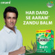 Zandu Balm, 50ml x Pack of 2, Effective relief from Headache, Body Pain, Sprain and Cold