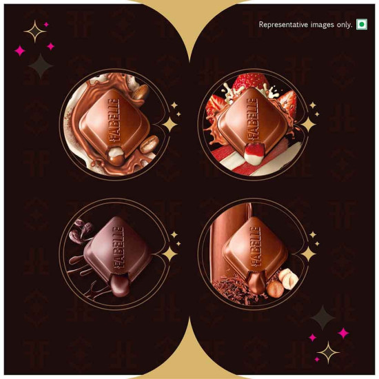 Fabelle The Bars Quartet - Luxury Diwali Chocolate Gift Pack