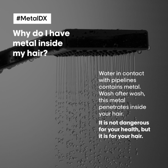 L'Oreal Professionnel Metal Dx Shampoo & Hair Mask Combo - Anti Metal & Sulfate Free
