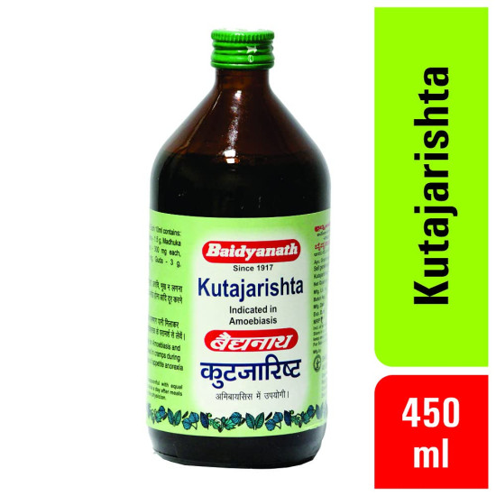 Baidyanath Nagpur Kutjarishta - (Liquid, 450 Ml), Pack of 1