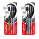 Colgate Slim Soft Charcoal Manual Toothbrush - Deep Cleaning Oral Care