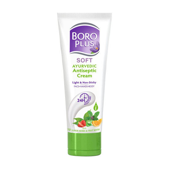 BoroPlus Soft Antiseptic Cream - Light & Non-sticky Ayurvedic Moisturiser