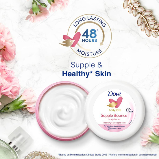 Dove Body Love Supple Bounce Body Butter - 48H Moisturisation