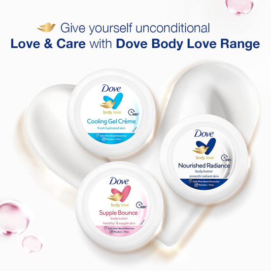 Dove Body Love Supple Bounce Body Butter - 48H Moisturisation