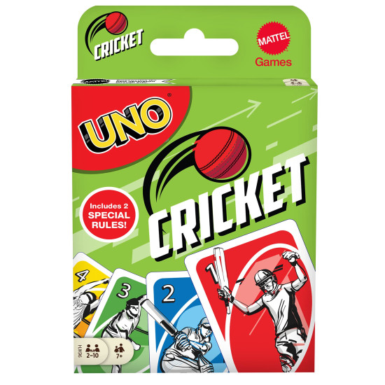 UNO Cricket Card Game - Exciting Cricket-Themed Fun