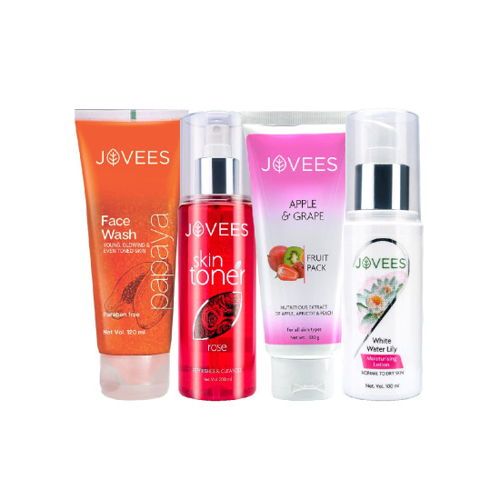 Jovees Herbal Skin Care Combo - Radiant & Nourished Skin Jovees Herbal Skin Care Combo - Radiant & Nourished Skin