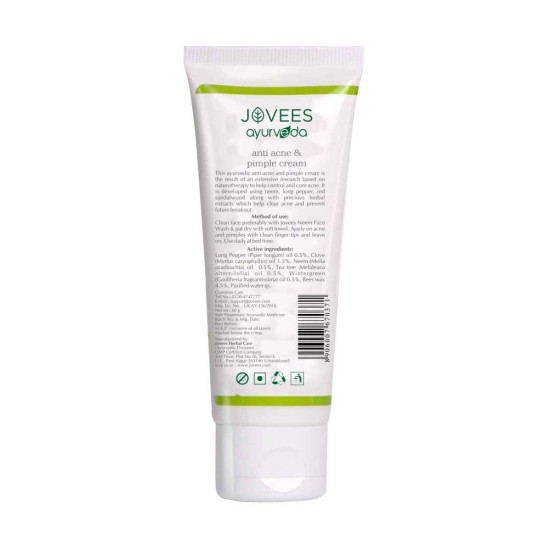 Jovees Herbal Tea Tree Oil Control Facewash Combo - Acne & Pimple Treatment
