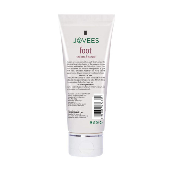 Jovees Herbal Foot Cream & Scrub - Complete Hand & Foot Spa Kit