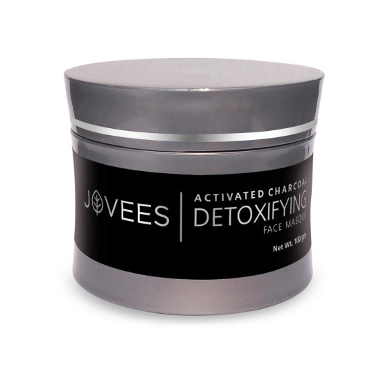 Jovees Herbal Activated Charcoal Detoxifying Skin Care Combo - Deep Cleanse & Radiant Skin