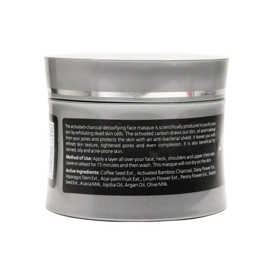 Jovees Herbal Activated Charcoal Detoxifying Skin Care Combo - Deep Cleanse & Radiant Skin