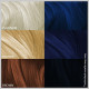 Paradyes Semi-permanent Sappire Navy Hair Colour - Infused with Aloe-vera & Bhringaraj