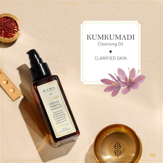 Kama Ayurveda Kumkumadi Clarifying & Brightening Cleansing Oil - Natural Radiance