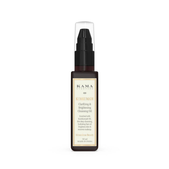 Kama Ayurveda Kumkumadi Clarifying & Brightening Cleansing Oil 50ml - Natural Radiance