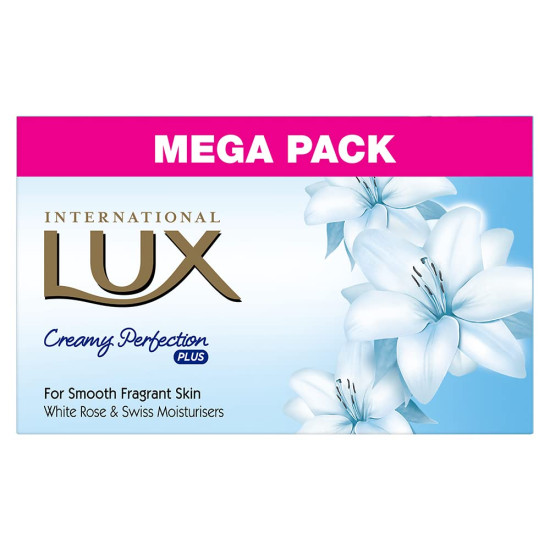 LUX International Creamy Perfection Plus Soap - Smooth & Fragrant Skin