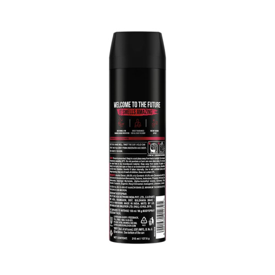 Axe Intense Long Lasting Deodorant Bodyspray For Men 215 ml - Strong Woody Fragrance