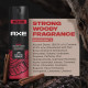 Axe Intense Long Lasting Deodorant Bodyspray For Men 215 ml - Strong Woody Fragrance